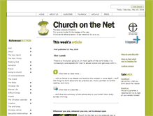 Tablet Screenshot of church-on-the-net.com